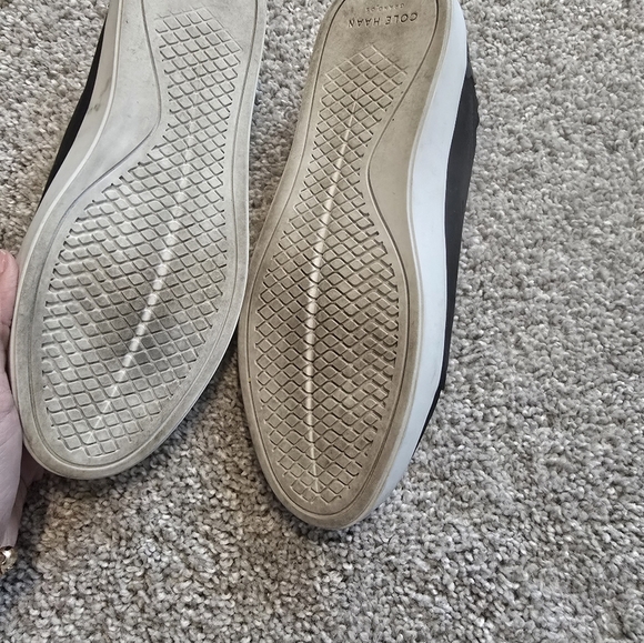 Cole Haan Grand ZERO Women's Black Slip-On Shoes - Picture 7 of 9